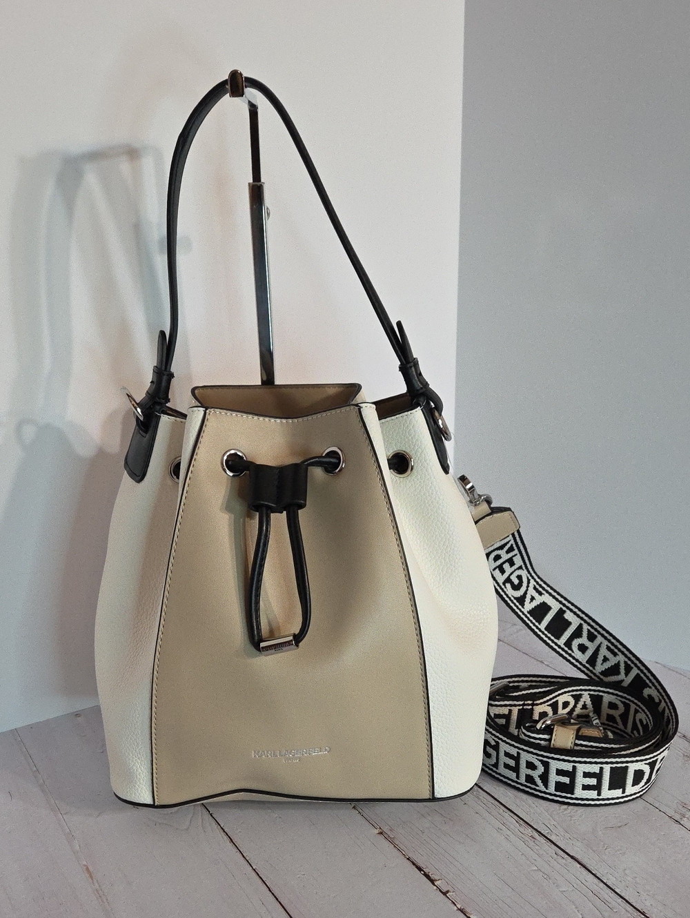 Karl Lagerfeld Paris Adele Bucket Bag